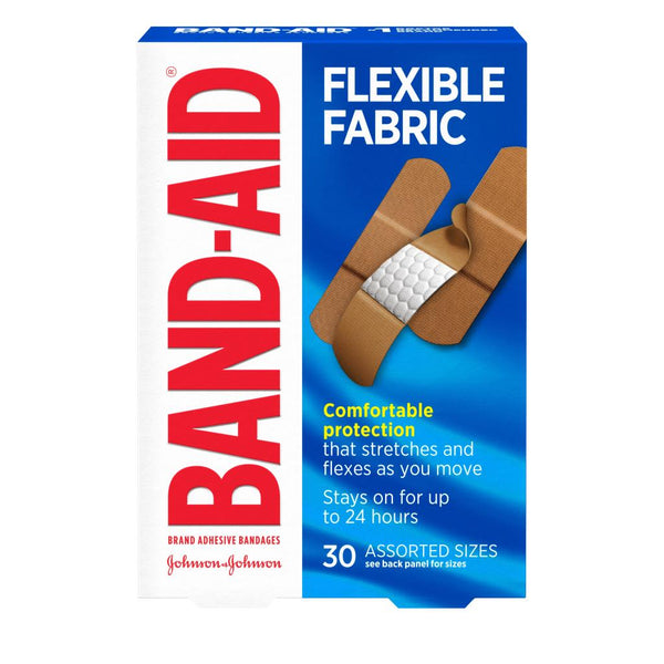 Band-Aid Flexible Fabric Bandages - 10 ct