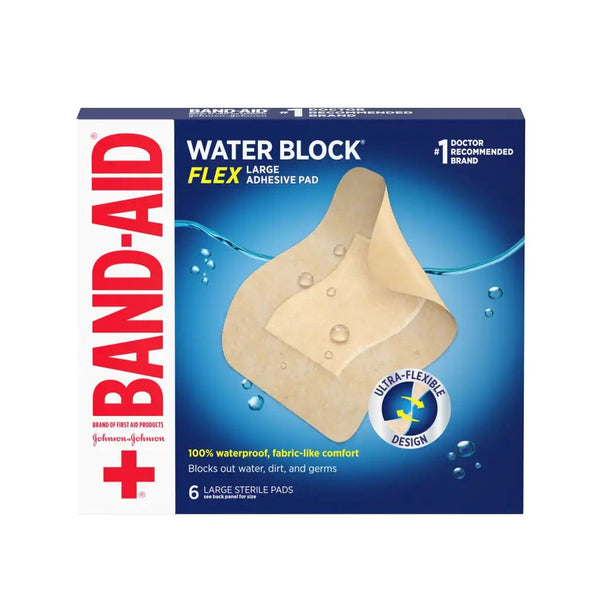 Band-Aid Water Block Flex Large Adhesive Pads