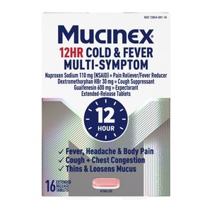 Mucinex 12HR Cold & Fever Multi-Symptom