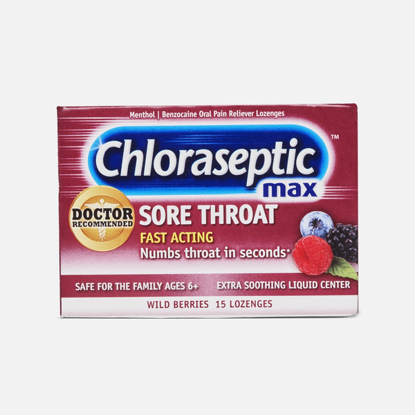Chloraseptic Sore Throat - Max Lozenges / 15 ct