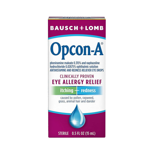 Bausch + Lomb Opcon-A Eye Allergy Relief