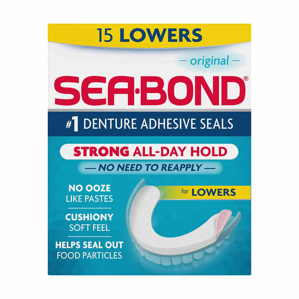 Sea-Bond Denture Adhesive Seals