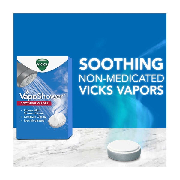 Vicks VapoShower Soothing Vapors Shower Tablets