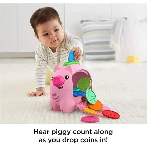 Fisher-Price Laugh & Learn Count & Rumble Piggy Bank