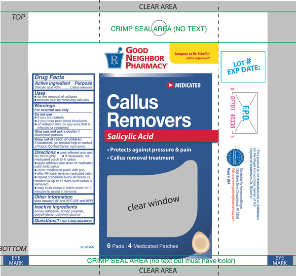 Good Neighbor Pharmacy Callus Removers