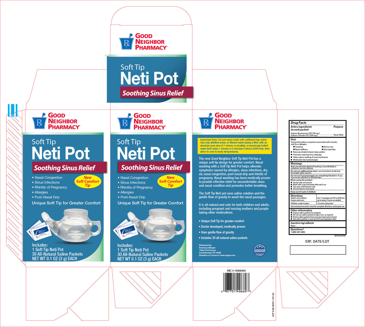 Good Neighbor Pharmacy Soft Tip Neti Pot