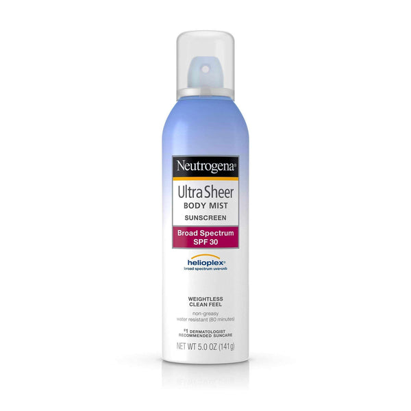 Neutrogena Ultra Sheer Body Mist Sunscreen - SPF 30 / 5 oz