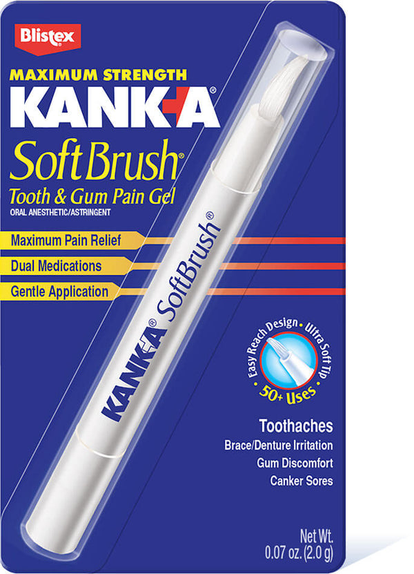Kank-A SoftBrush Tooth & Gum Pain Gel