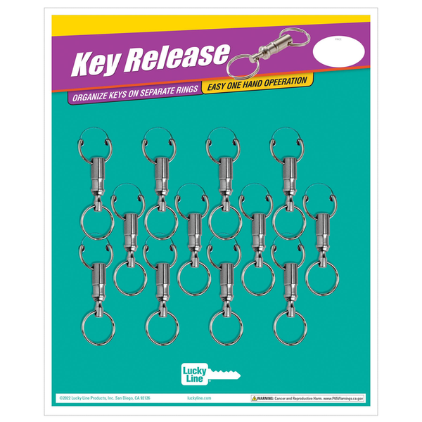 Lucky Line Quick Release Key Ring