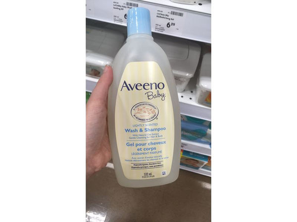 Aveeno Baby Daily Moisture Wash & Shampoo - 8 fl oz (236 mL)
