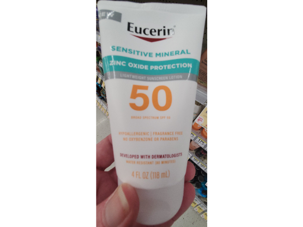 Eucerin Sensitive Mineral Sunscreen