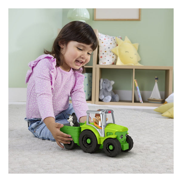 Fisher-Price Little People Push & Play Tractor