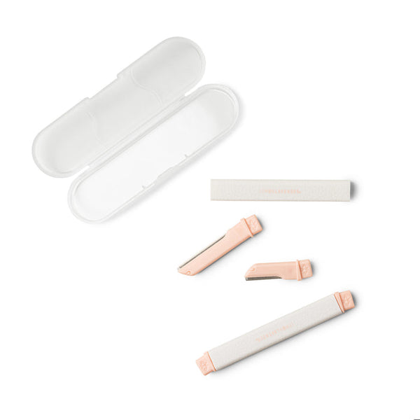 Lemon Lavender Fuzz Off Dermaplaner Facial Razors
