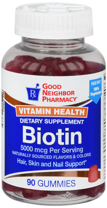 Good Neighbor Pharmacy Biotin - Gummies / 90 ct