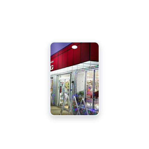 Photo Bag Tag with a customer photo on it