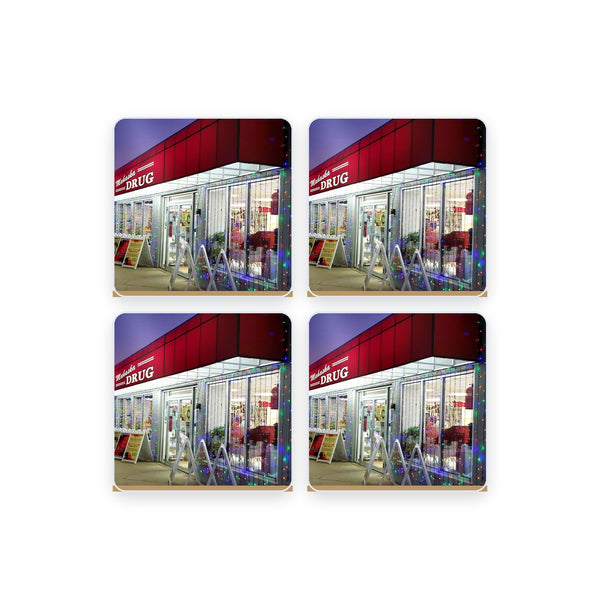Photo Coaster Set of 4, all four with the same customer photo