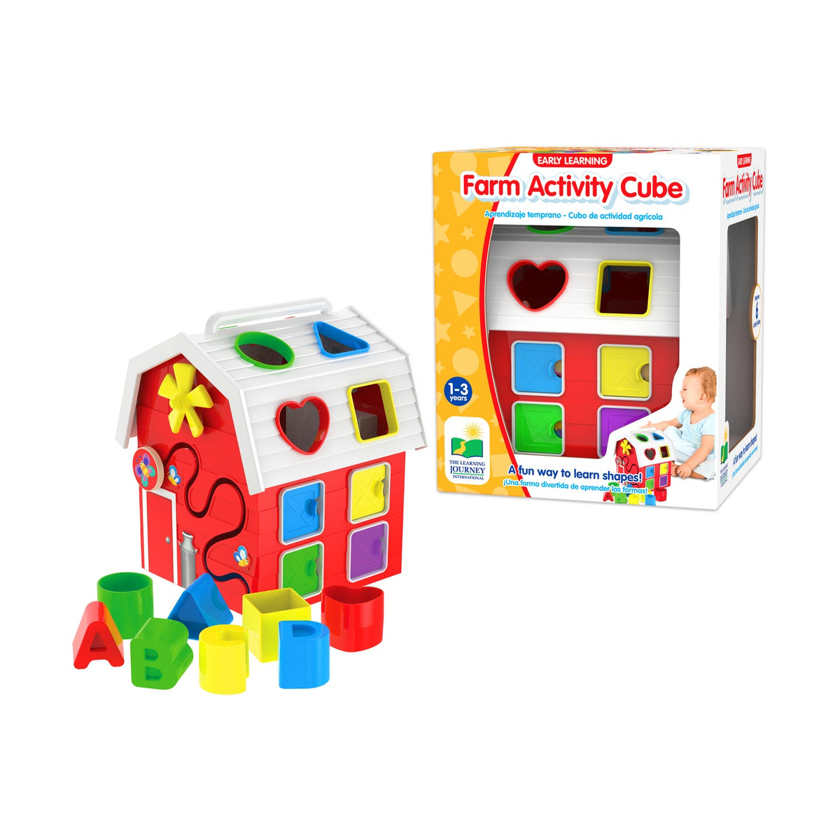The Learning Journey Early Learning Farm Activity Cube