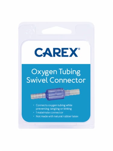 Carex Oxygen Tubing Swivel Connector