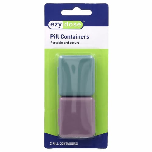 Ezy Dose Pill Containers Portable and Secure