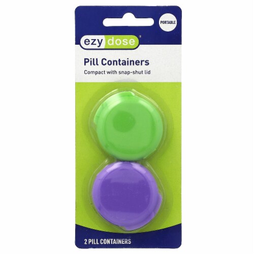 Ezy Dose Pill Container Portable and Fashionable