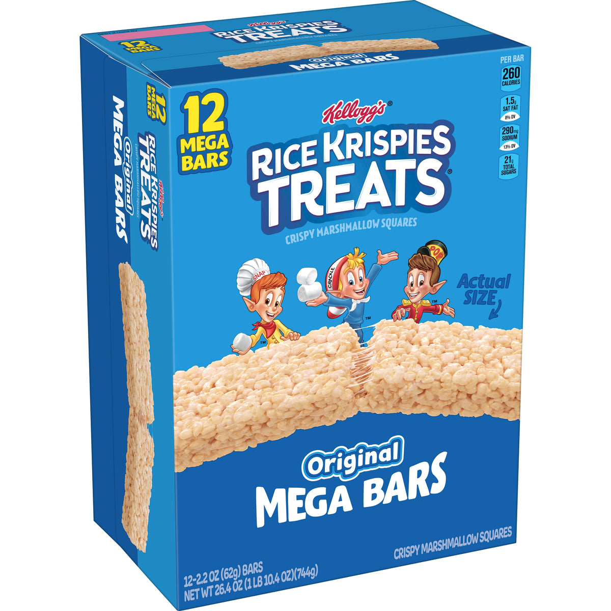 Kellogg's Rice Krispies Treats - Mega Size Original / 2.2 oz