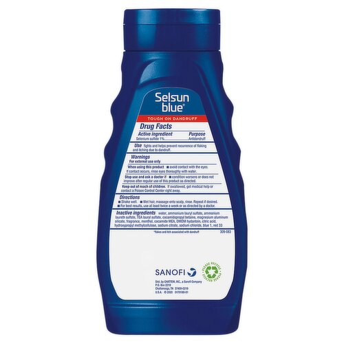 Selsun Blue Maximum Strength Anti-Dandruff Shampoo