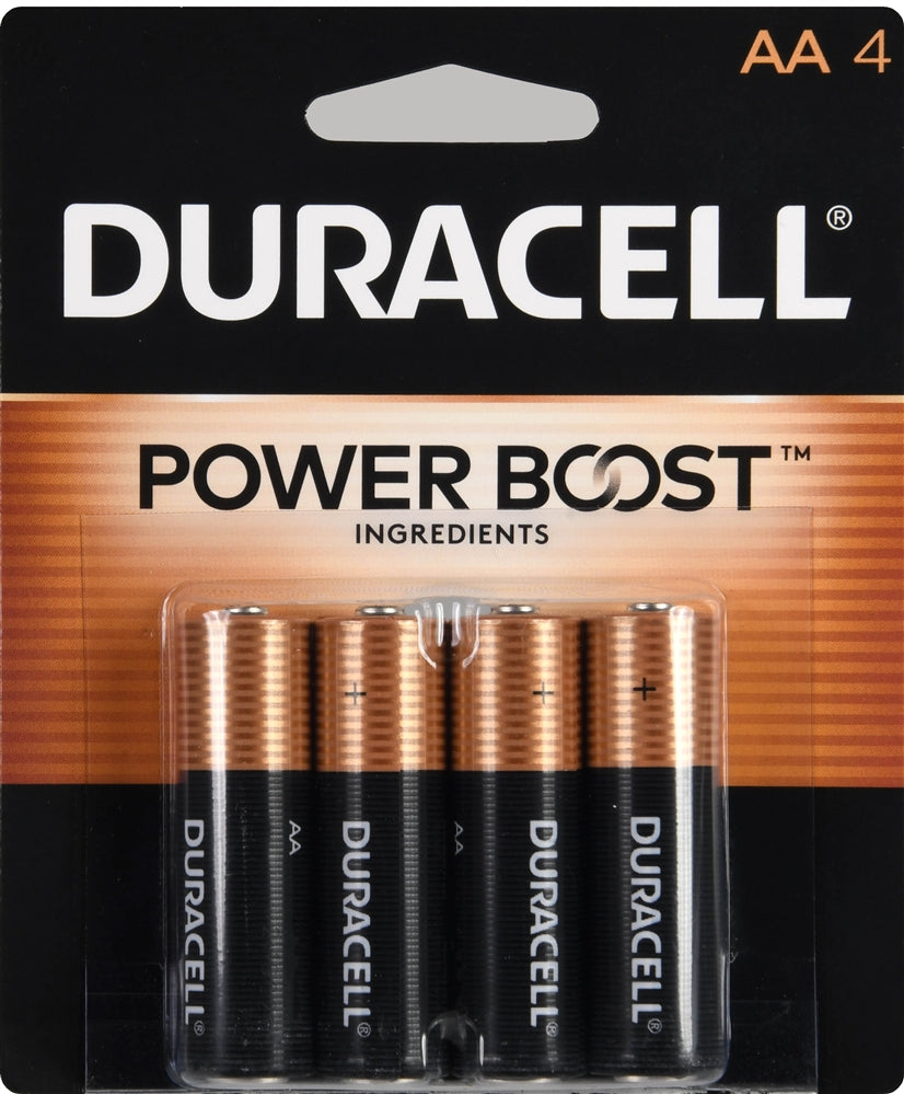 Duracell Power Boost Alkaline Batteries - AA / 4 pk