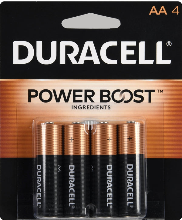 Duracell Power Boost Alkaline Batteries - AA / 4 pk