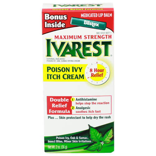 Ivarest Maximum Strength Poison Ivy Itch Cream