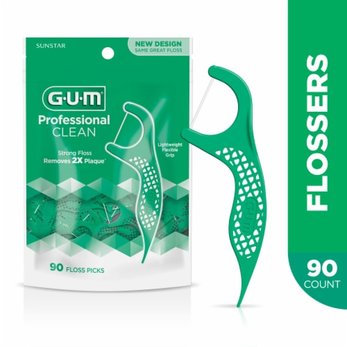 GUM Professional Clean Floss Picks