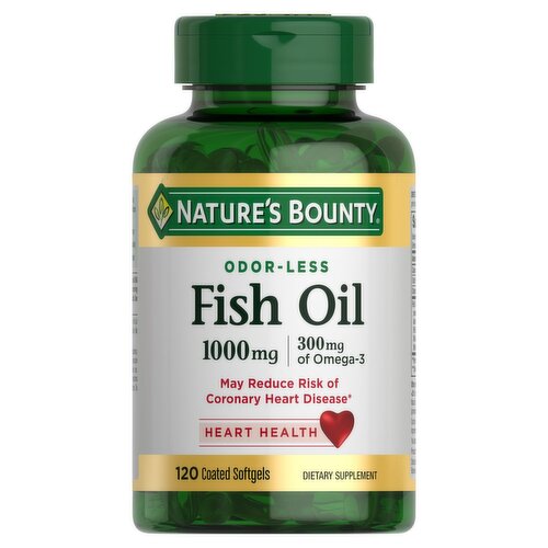Nature's Bounty Odor-Less Fish Oil