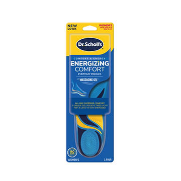 Dr. Scholl's Comfort & Energy Heel Cushions with Massaging Gel - Women's