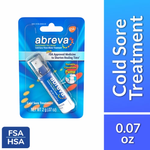 Abreva Docosanol 10% Cold Sore Cream