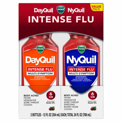 Vicks DayQuil Intense Flu Multi-Symptom Liquid