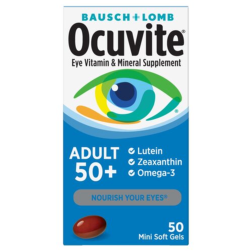Bausch + Lomb Ocuvite Adult 50+ - 50 ct