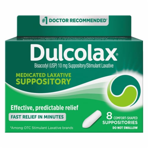 Dulcolax Medicated Laxative Suppository