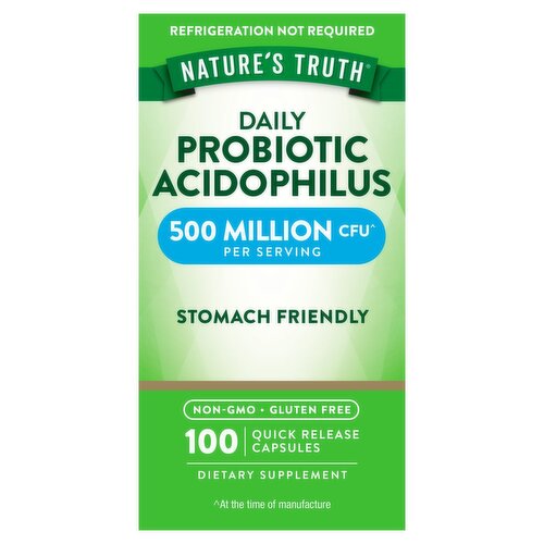 Nature's Truth Daily Probiotic Acidophilus