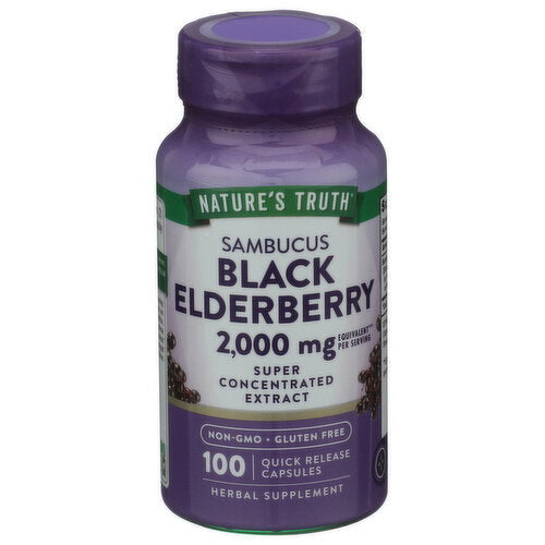 Nature's Truth Sambucus Black Elderberry