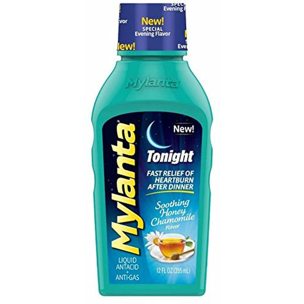 Mylanta Tonight Liquid Antacid