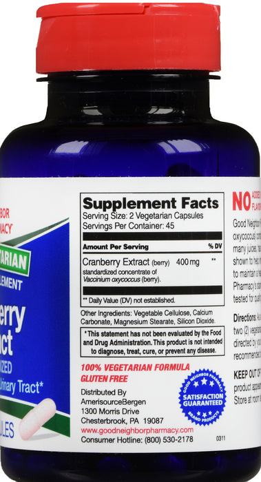 Good Neighbor Pharmacy Cranberry Extract