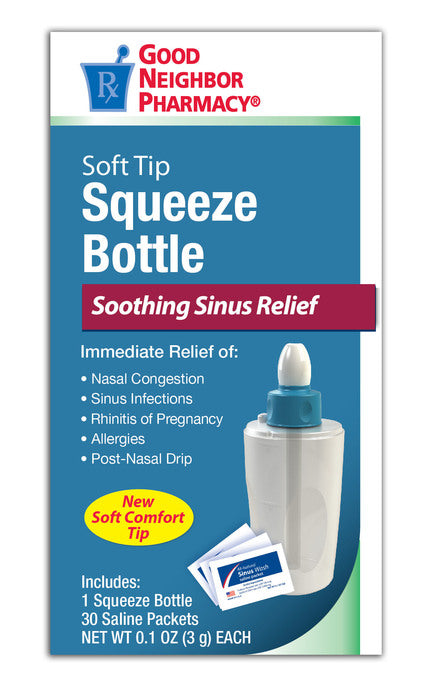 Good Neighbor Pharmacy Soft Tip Squeeze Bottle Sinus Relief Kit