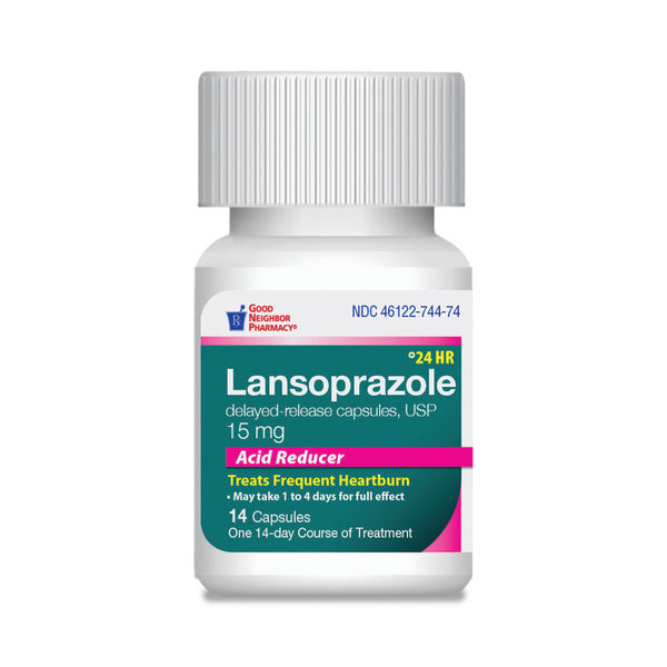 Good Neighbor Pharmacy Lansoprazole Delayed-Release Capsules 15 mg