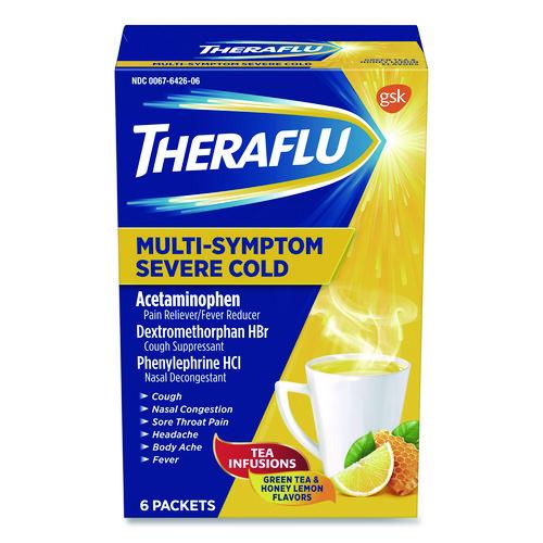 Theraflu Severe Cold Relief Hot Liquid Powder