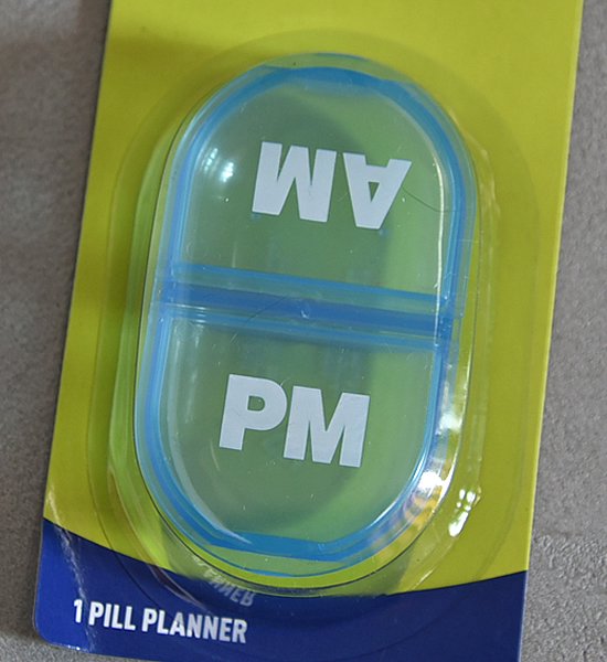 Ezy Dose Daily AM/PM Pill Planner