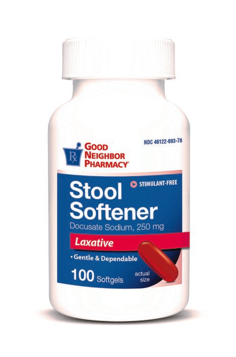 Good Neighbor Pharmacy Stool Softener 100 mg Softgels