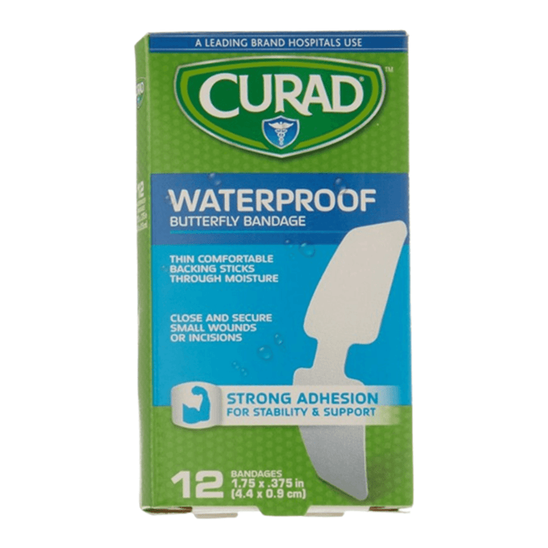 Curad Waterproof Butterfly Bandage