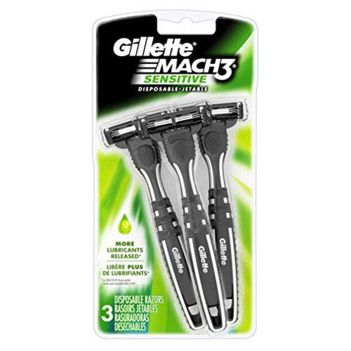 Gillette Mach3 Sensitive Disposable Razors