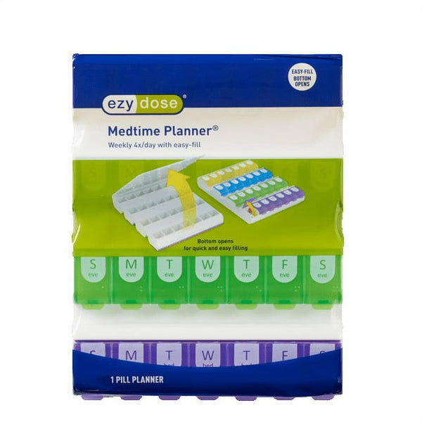 Ezy Dose Medtime Planner Weekly 4x/Day