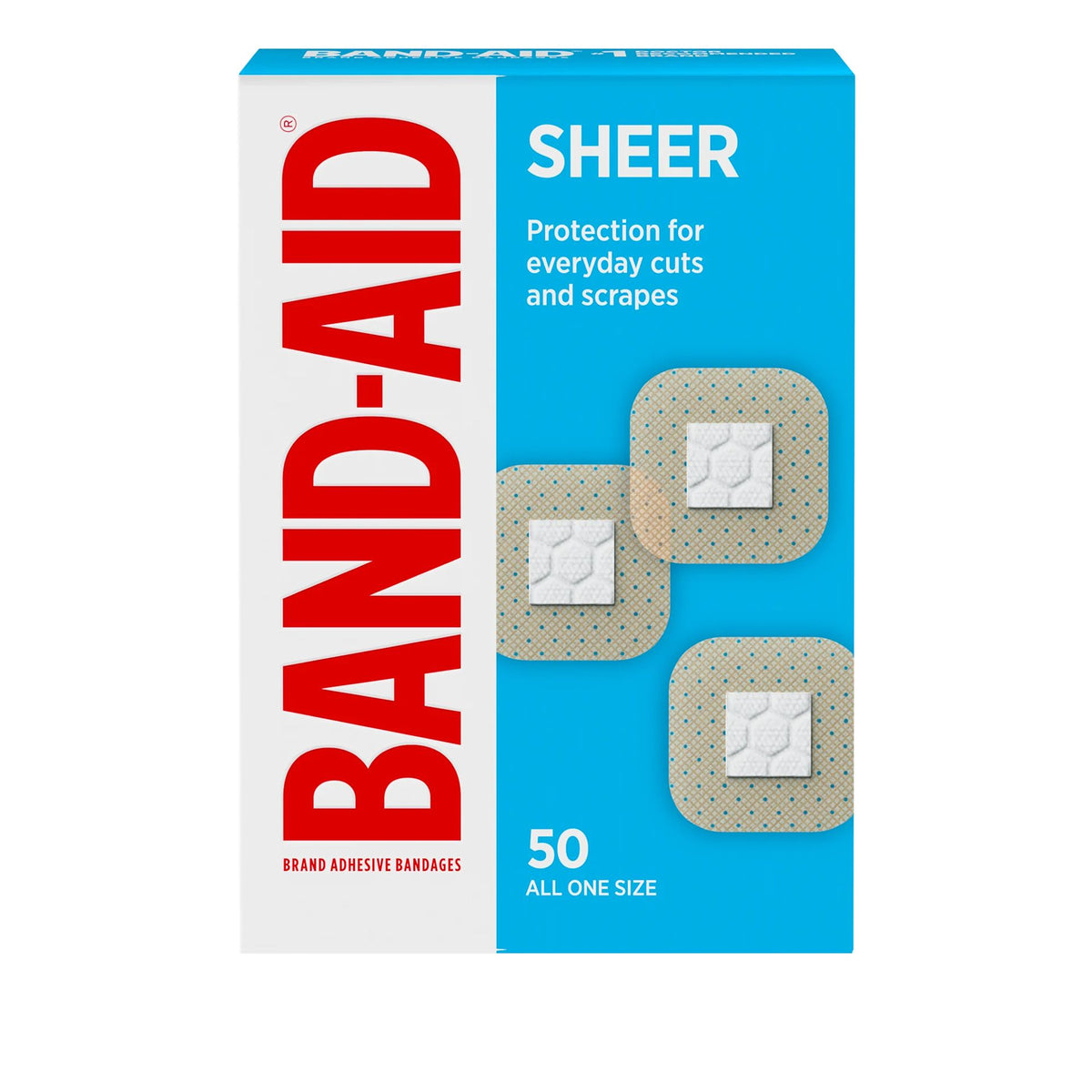 Band-Aid Sheer Spot Bandages
