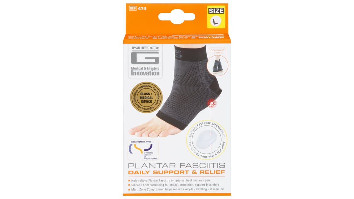Neo G Plantar Fasciitis Daily Support & Relief - Size L
